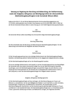 Satzung Gleichstellungsbeauftragten PDF: Satzung Gleichstellungsbeauftragten