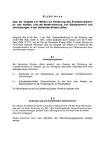 Förderrichtlinie Fremdenverkehr PDF: Förderrichtlinie Fremdenverkehr